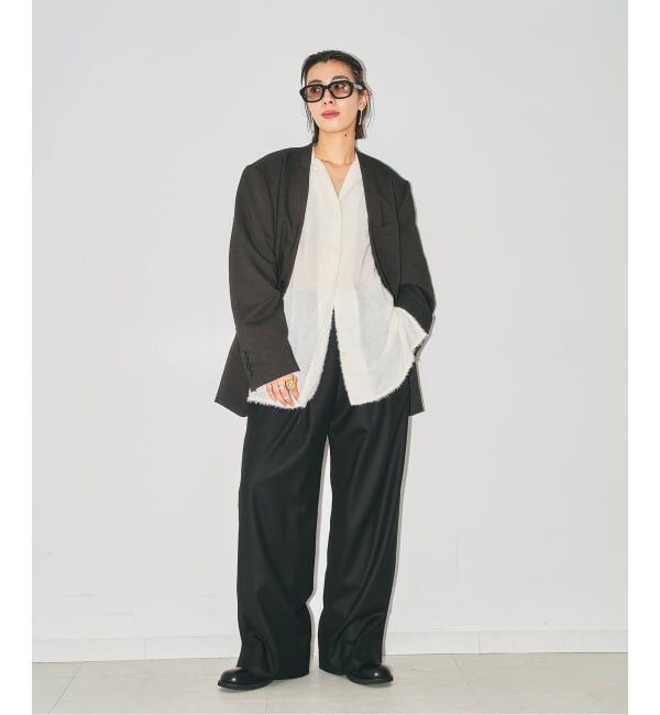  「《予約》WOOL SLACKS パンツ」|スラックス|