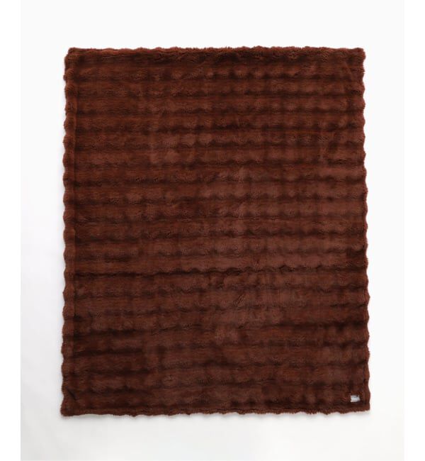 journal standard Furniture「《予約》FUR BLANKET L 145X200　フェイクファー ブランケット」|ブランケット|