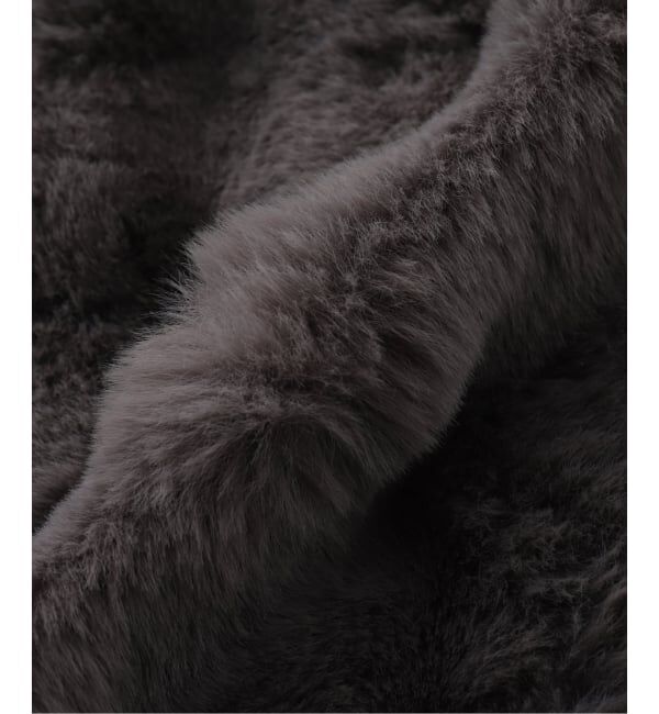 journal standard Furniture「《予約》FUR BLANKET L 145X200　フェイクファー ブランケット」|ブランケット|