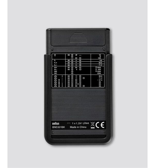 HIROB「BRAUN Calculator BNE001BK」|ステーショナリー|