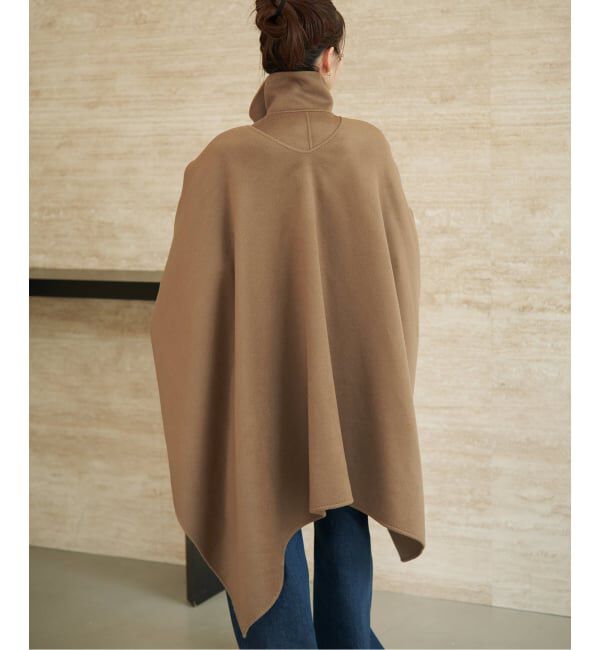 Plage「《予約》HAMILTON lazy poncho コート」|ポンチョ・ケープ|