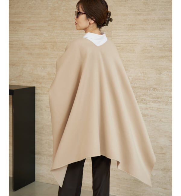 Plage「《予約》HAMILTON lazy poncho コート」|ポンチョ・ケープ|