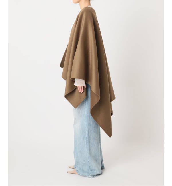 Plage「《予約》HAMILTON lazy poncho コート」|ポンチョ・ケープ|