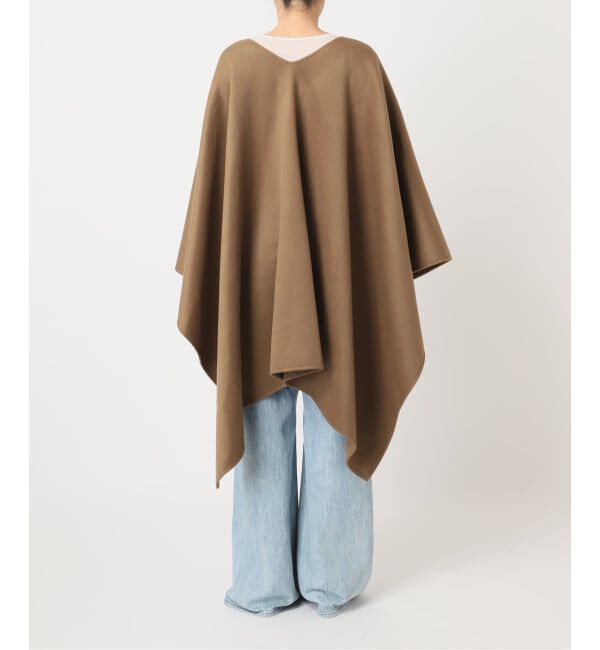 Plage「《予約》HAMILTON lazy poncho コート」|ポンチョ・ケープ|
