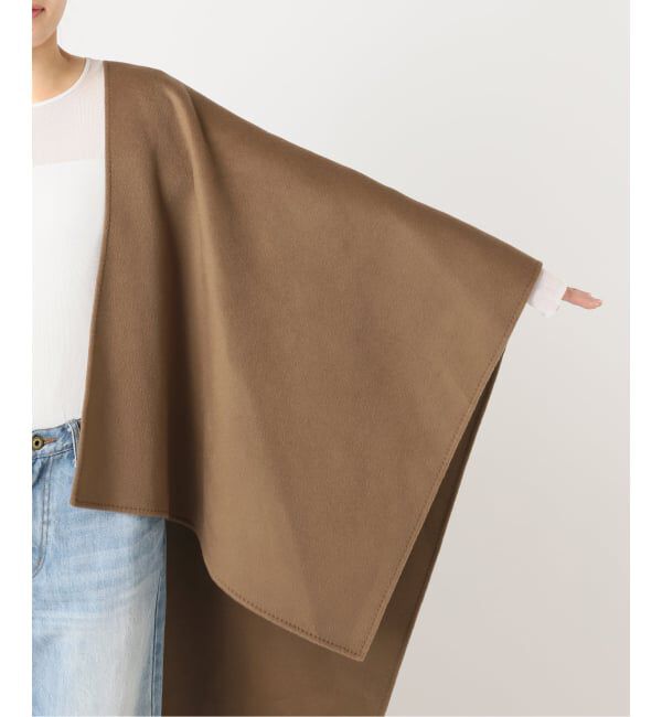 Plage「《予約》HAMILTON lazy poncho コート」|ポンチョ・ケープ|