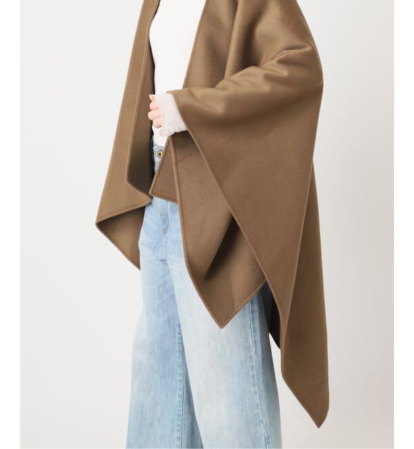 Plage「《予約》HAMILTON lazy poncho コート」|ポンチョ・ケープ|