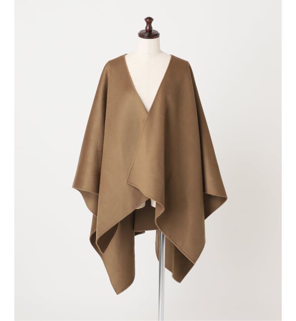 Plage「《予約》HAMILTON lazy poncho コート」|ポンチョ・ケープ|