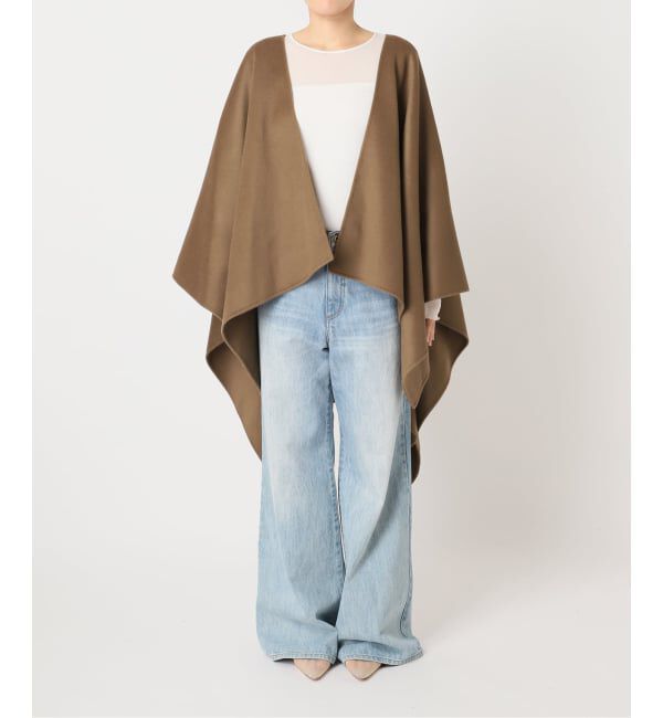 Plage「《予約》HAMILTON lazy poncho コート」|ポンチョ・ケープ|