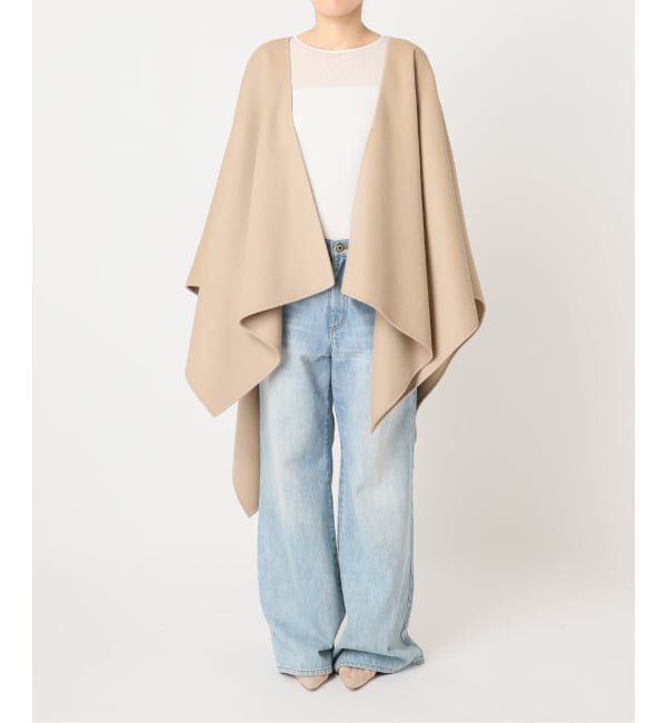 Plage「《予約》HAMILTON lazy poncho コート」|ポンチョ・ケープ|