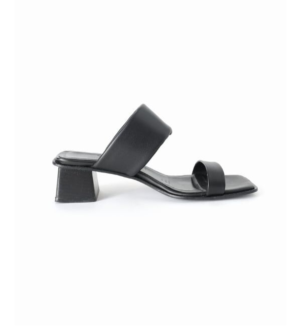 VERMEIL par iena「THERA`S セラス 2Strap ヒールサンダル H;4cm 26057」|サンダル|