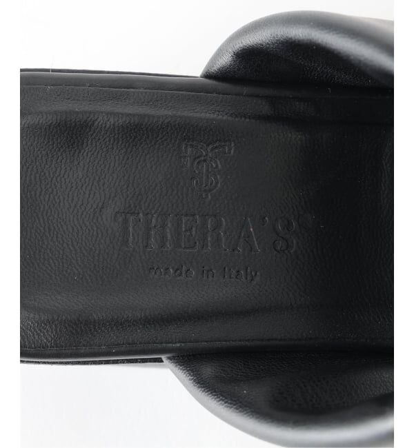 VERMEIL par iena「THERA`S セラス 2Strap ヒールサンダル H;4cm 26057」|サンダル|
