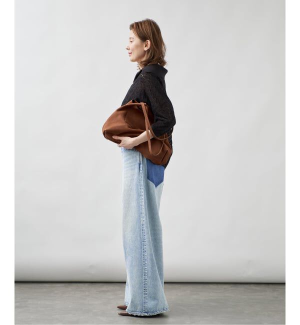 VERMEIL par iena「SALCE サルーチェ GRETE SUEDE with Case W39xH37xD12cm 4463250019」|トートバッグ|