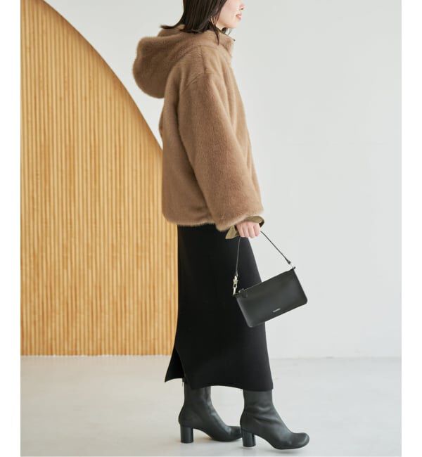 SLOBE IENA「《WEB限定カラーあり/シリーズあり/予約》ウォッシャブルスムースニットスカート」|スカート|