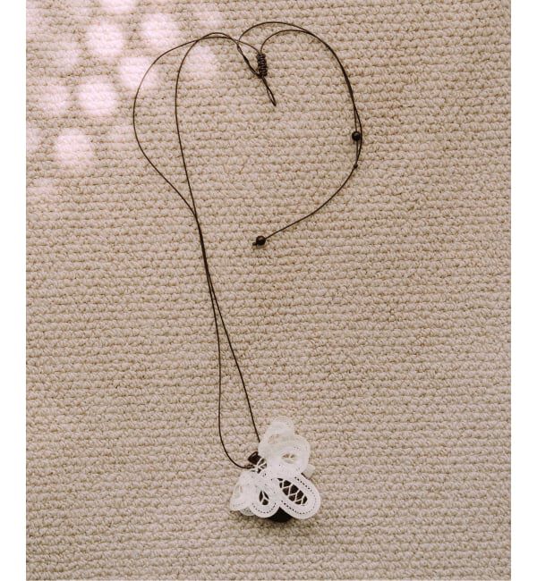 SLOBE IENA「suxu/スゥ batten lace necklace 26A-NC05」|ネックレス|