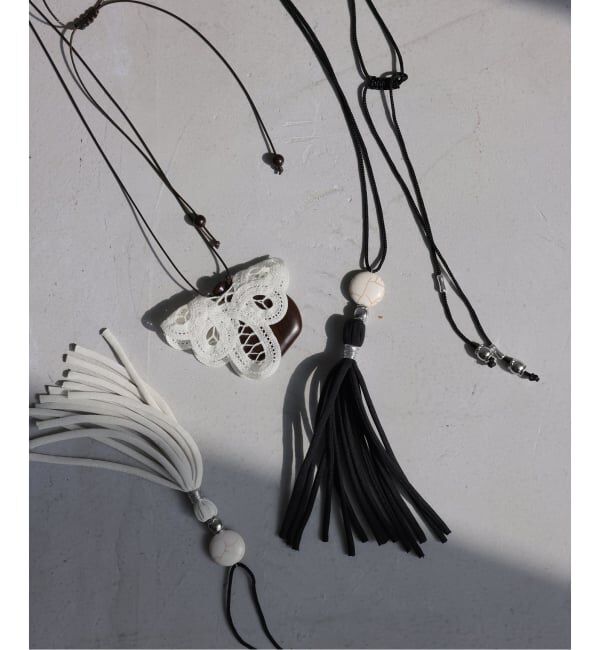 SLOBE IENA「suxu/スゥ batten lace necklace 26A-NC05」|ネックレス|