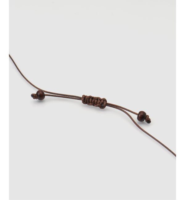 SLOBE IENA「suxu/スゥ batten lace necklace 26A-NC05」|ネックレス|