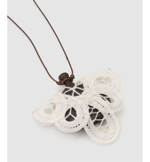 SLOBE IENA「suxu/スゥ batten lace necklace 26A-NC05」|ネックレス|