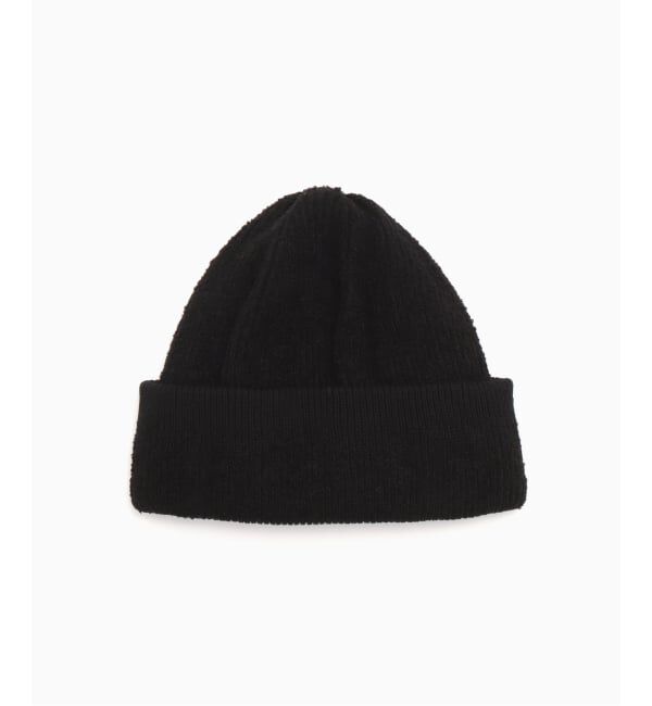 417 EDIFICE「RACAL / ラカル 417別注 Reversible Short Knit Cap」|キャップ・キャスケット|ブラック