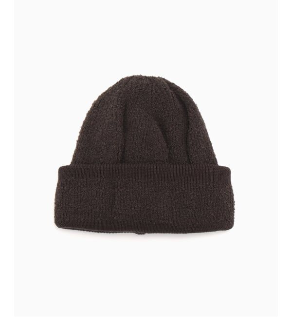 417 EDIFICE「RACAL / ラカル 417別注 Reversible Short Knit Cap」|キャップ・キャスケット|ブラウン