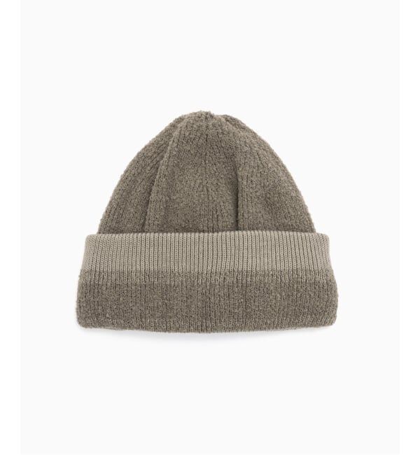 417 EDIFICE「RACAL / ラカル 417別注 Reversible Short Knit Cap」|キャップ・キャスケット|ベージュ