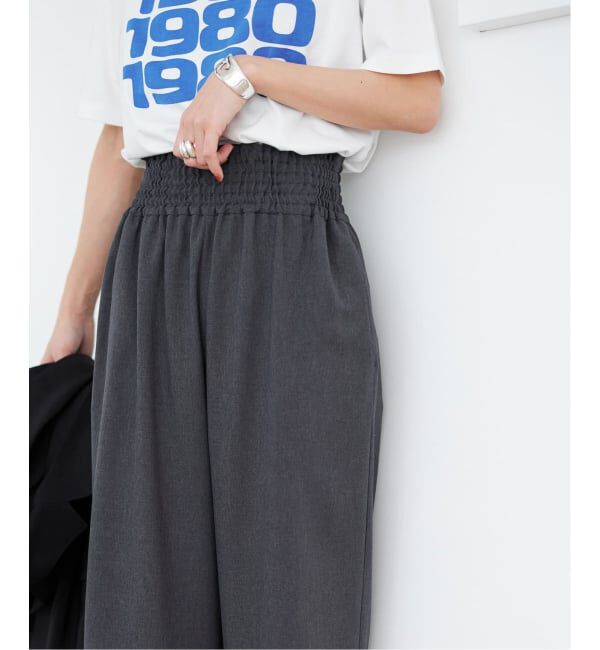 JOURNAL STANDARD「《追加2》ウールライクストレッチワイドパンツ」|その他|