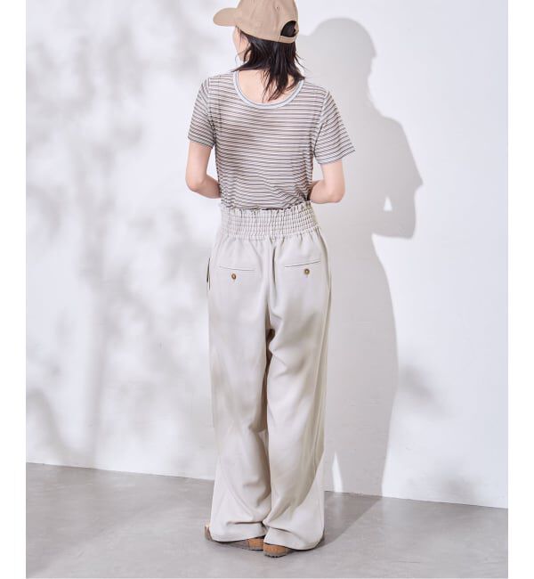 JOURNAL STANDARD「《追加2》ウールライクストレッチワイドパンツ」|その他|
