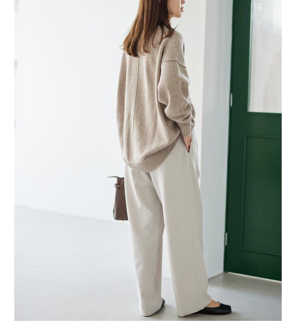 JOURNAL STANDARD「《追加2》ウールライクストレッチワイドパンツ」|その他|