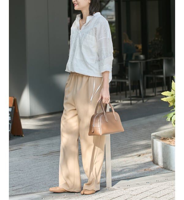 JOURNAL STANDARD「《追加2》ウールライクストレッチワイドパンツ」|その他|