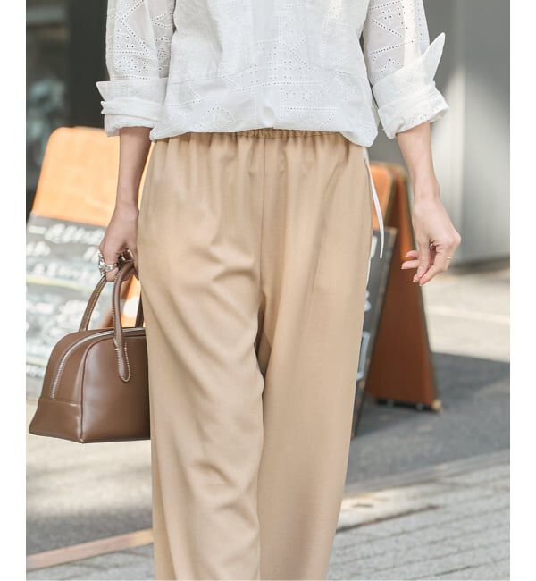 JOURNAL STANDARD「《追加2》ウールライクストレッチワイドパンツ」|その他|