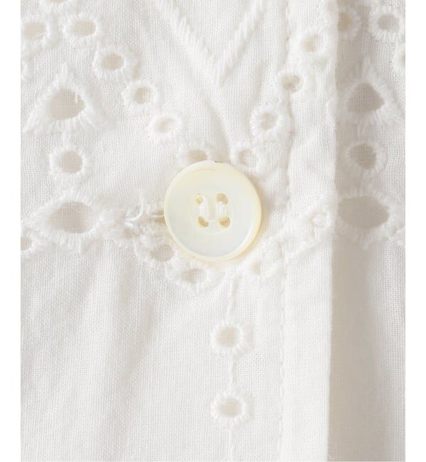 JOURNAL STANDARD relume「《一部WEB限定追加》コットンカットワーク刺繍開襟シャツ」|シャツ・ブラウス|