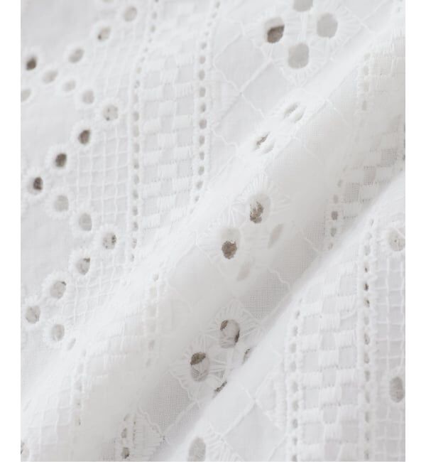 JOURNAL STANDARD relume「《一部WEB限定追加》コットンカットワーク刺繍開襟シャツ」|シャツ・ブラウス|