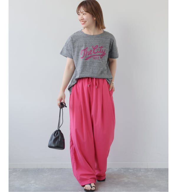 JOURNAL STANDARD relume「接触冷感 / UVカット / 撥水 / ナイロンワイドパンツ」|その他|