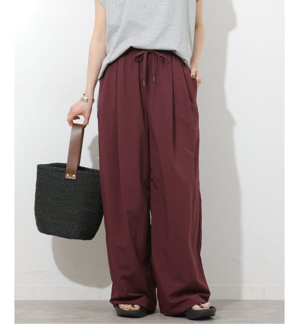 JOURNAL STANDARD relume「接触冷感 / UVカット / 撥水 / ナイロンワイドパンツ」|その他|