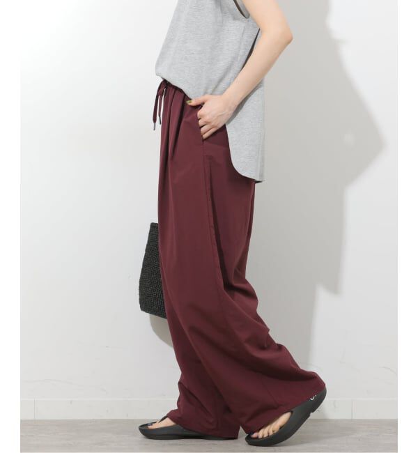 JOURNAL STANDARD relume「接触冷感 / UVカット / 撥水 / ナイロンワイドパンツ」|その他|