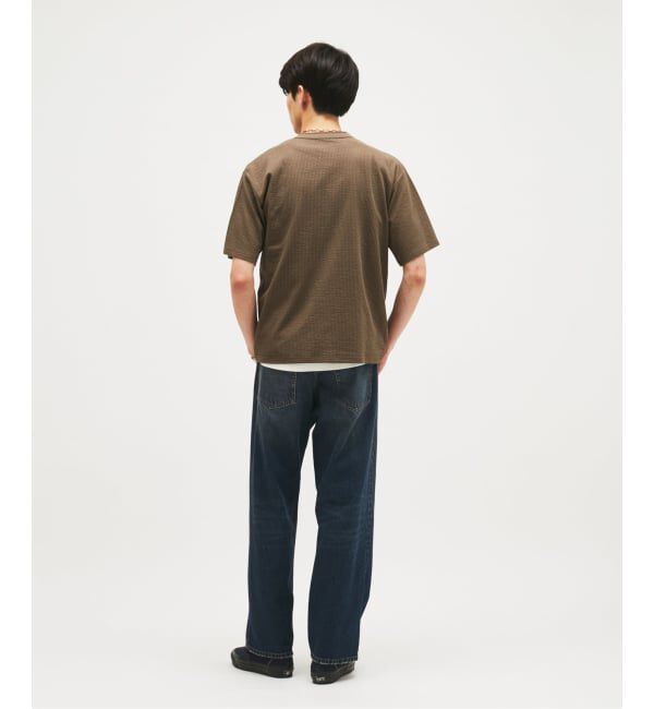 JOURNAL STANDARD「カット サッカー ヘンリーネック Tシャツ」|Tシャツ・カットソー|