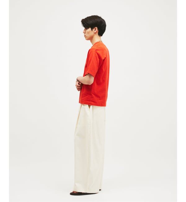 JOURNAL STANDARD「カット サッカー ヘンリーネック Tシャツ」|Tシャツ・カットソー|