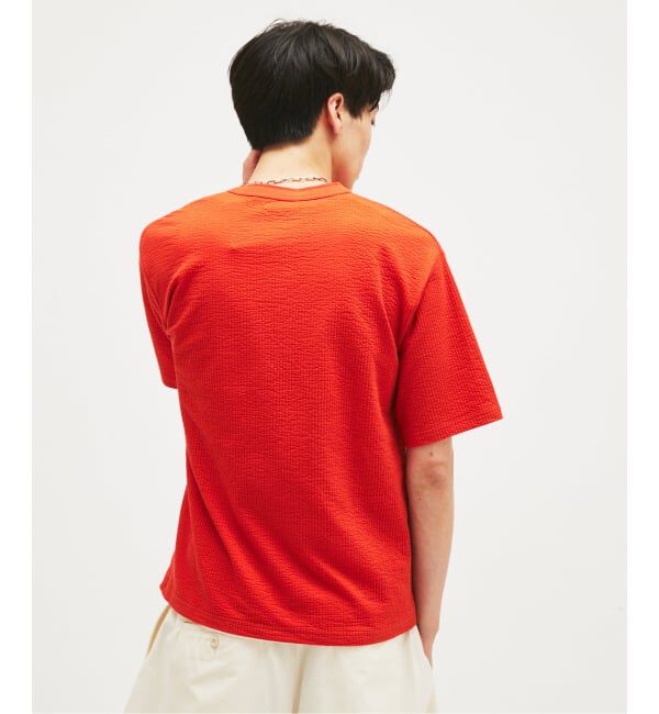 JOURNAL STANDARD「カット サッカー ヘンリーネック Tシャツ」|Tシャツ・カットソー|