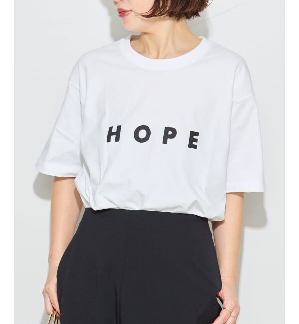 journal standard L'essage「《追加》POETMEETS DUBWISE HOPE Tシャツ」|Tシャツ・カットソー|ホワイト