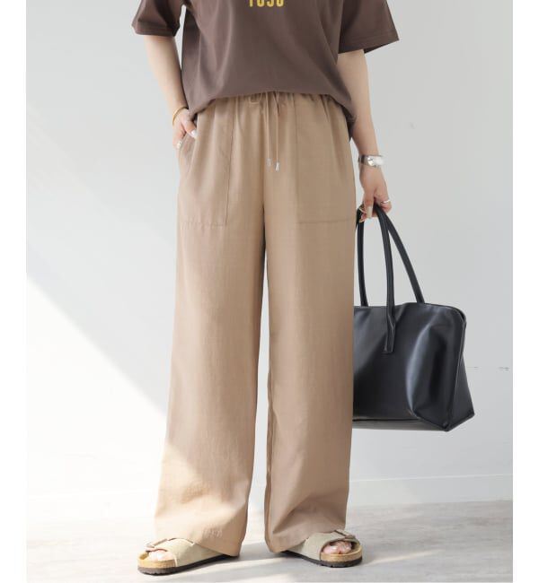 JOURNAL STANDARD relume「ドロストイージーパンツ」|その他|ベージュ