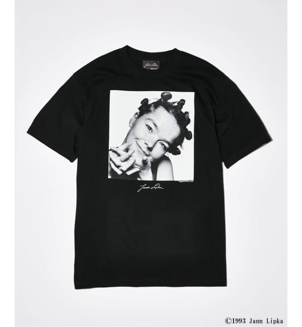 JOURNAL STANDARD「Jann Lipka Bjork Portrait 1993 / ビョーク ポートレート 1993」|Tシャツ・カットソー|ブラック A