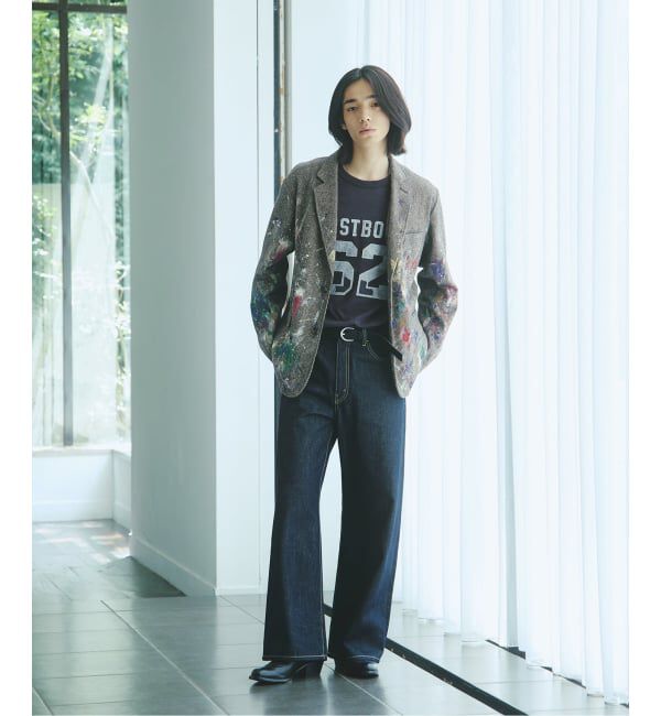 JOURNAL STANDARD「《予約》ウール ペイント ウォッシュ ジャケット」|テーラードジャケット|