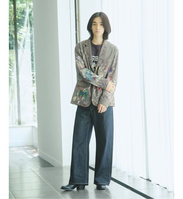 JOURNAL STANDARD「《予約》ウール ペイント ウォッシュ ジャケット」|テーラードジャケット|