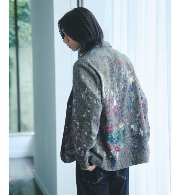 JOURNAL STANDARD「《予約》ウール ペイント ウォッシュ ジャケット」|テーラードジャケット|