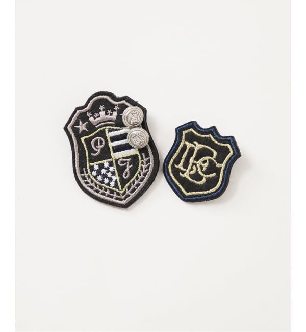 JOURNAL STANDARD relume「《予約》エンブレムバッチ付きサガラ刺繍カーディガン」|カーディガン|