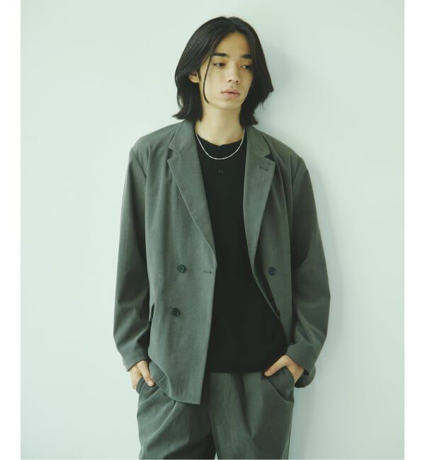 JOURNAL STANDARD「《予約》トリコット アンコンストラクテッド ダブル ジャケット」|テーラードジャケット|