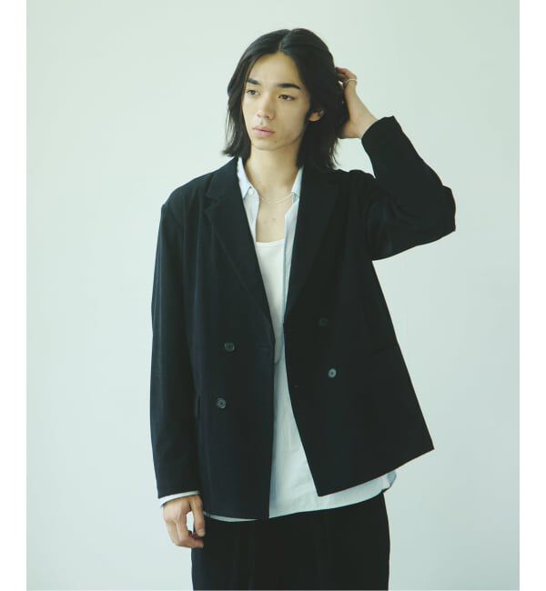 JOURNAL STANDARD「《予約》トリコット アンコンストラクテッド ダブル ジャケット」|テーラードジャケット|