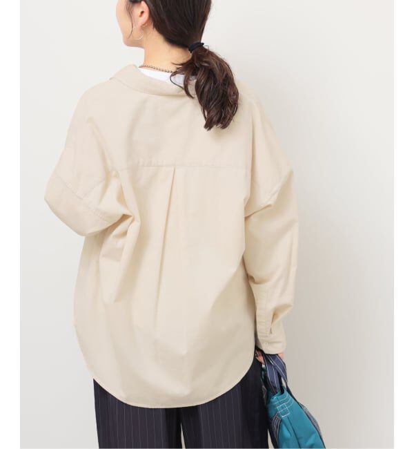 JOURNAL STANDARD relume「《追加予約》コットンコーデュロイオーバーサイズシャツ」|シャツ・ブラウス|