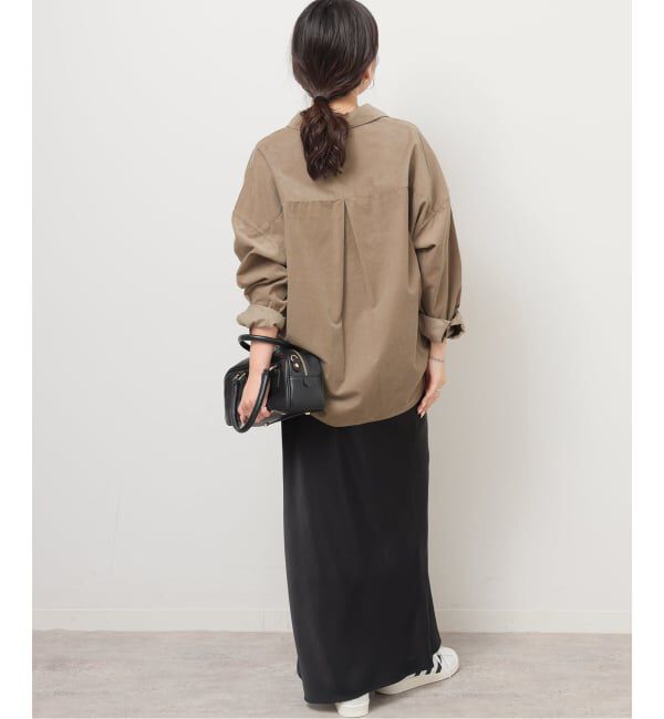 JOURNAL STANDARD relume「《追加予約》コットンコーデュロイオーバーサイズシャツ」|シャツ・ブラウス|