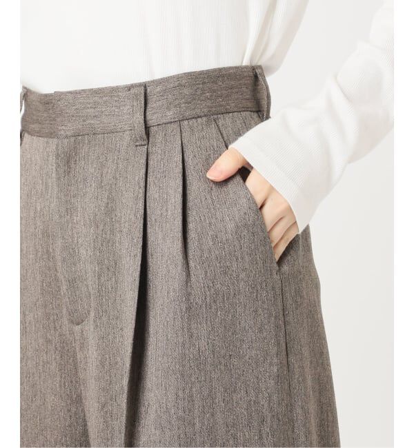 JOURNAL STANDARD「《予約》SATIN TWEED ワイドパンツ」|その他|