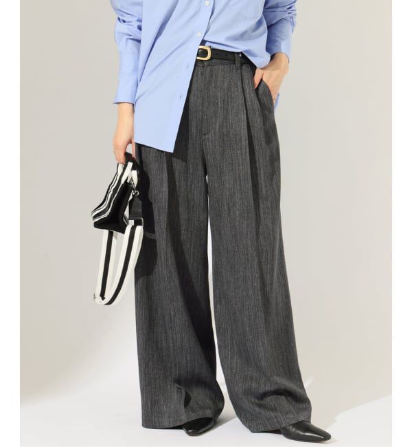 JOURNAL STANDARD「《予約》SATIN TWEED ワイドパンツ」|その他|
